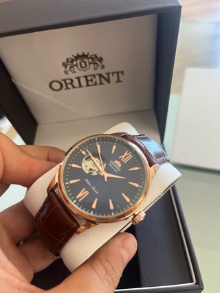 Orient automático - reloj de hombre bañado en oro