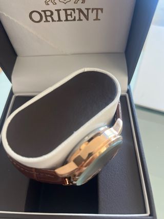 Orient automático - reloj de hombre bañado en oro