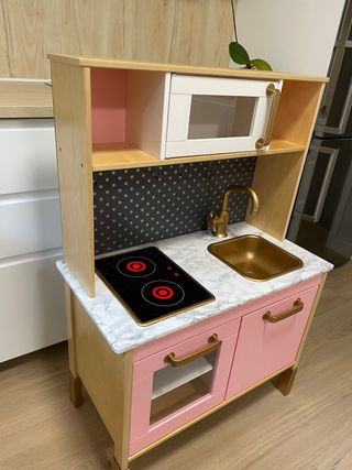 Cocinita juguete Ikea DIY con accesorios