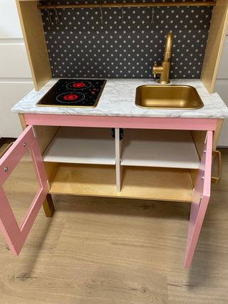 Cocinita juguete Ikea DIY con accesorios