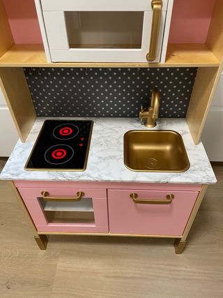 Cocinita juguete Ikea DIY con accesorios