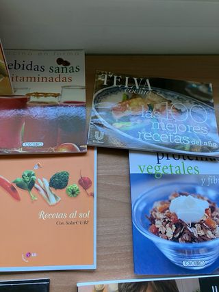 Lote libros de cocina (precio por todo)