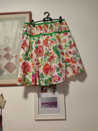 Falda floral Roberto Verino