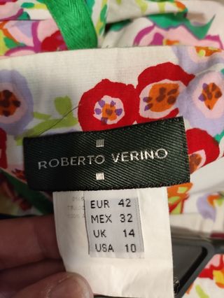 Falda floral Roberto Verino