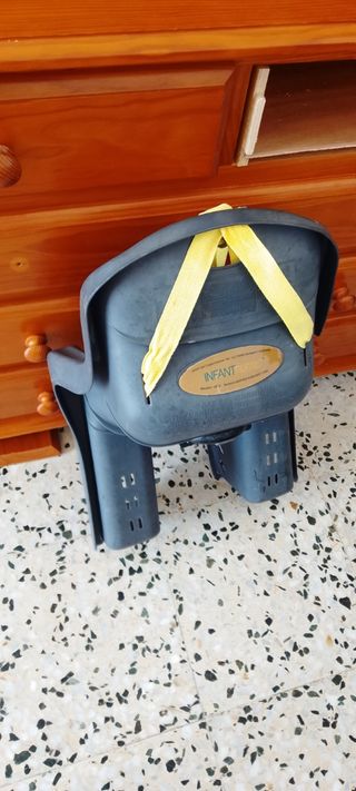 Silla bici niño usada