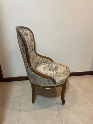 Butaca vintage floral