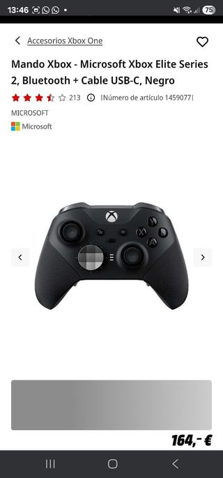 Mando Xbox Elite 2 - PC/Xbox