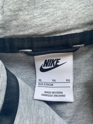 Sudadera Nike XL niño gris 158-170cm