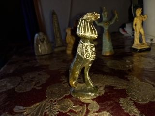 Figura Sirena bronce antigua