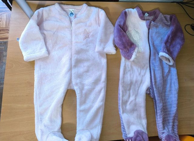 2 Enterizos Bebé 9- 12 Meses