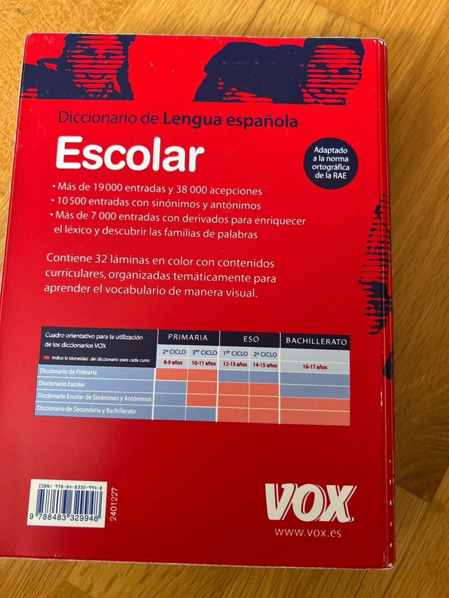 Diccionario Escolar de la Lengua Española (Span...