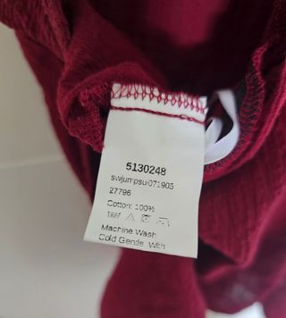 Mono corto granate SHEIN - Talla L