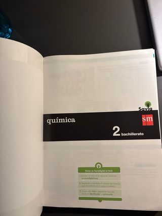 Libro Química 2 Bachillerato