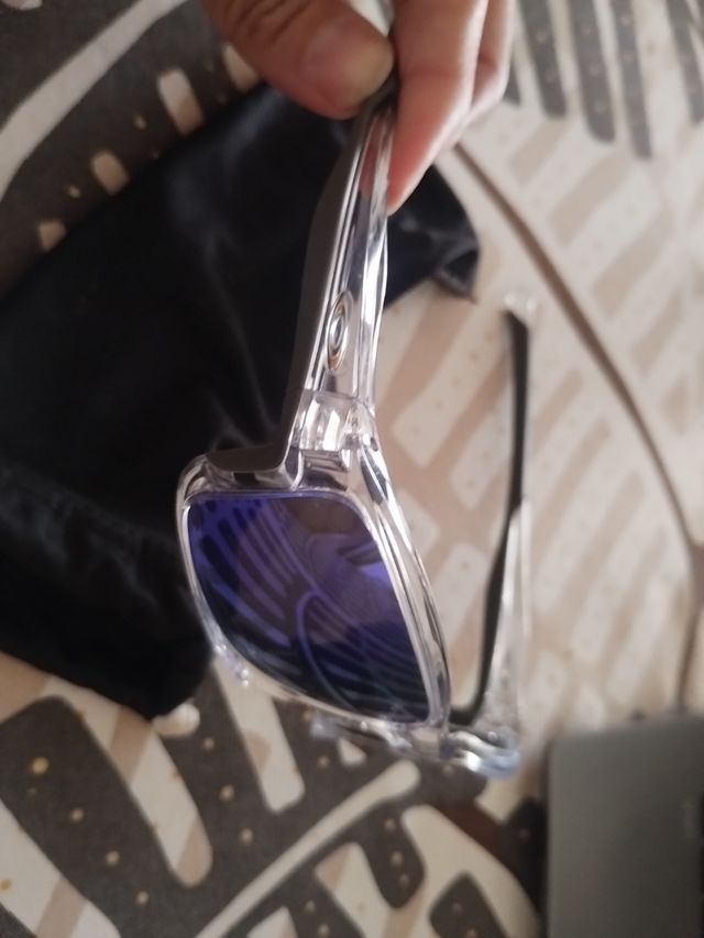 Gafas sol deportivas transparentes. 2 usos