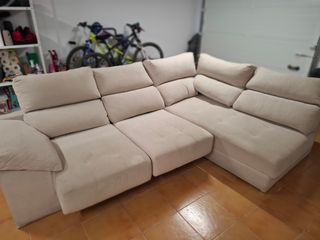 Sofá rinconera chaise lounge.