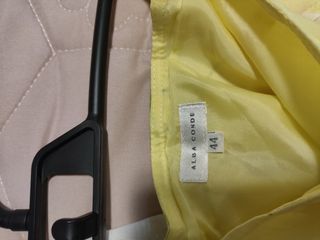 Vestido floral amarillo Alba Conde