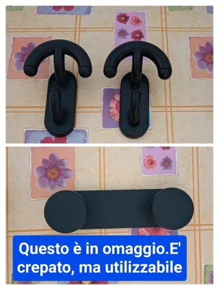 2 Ganci Appendiabiti + 1 Appendino omaggio