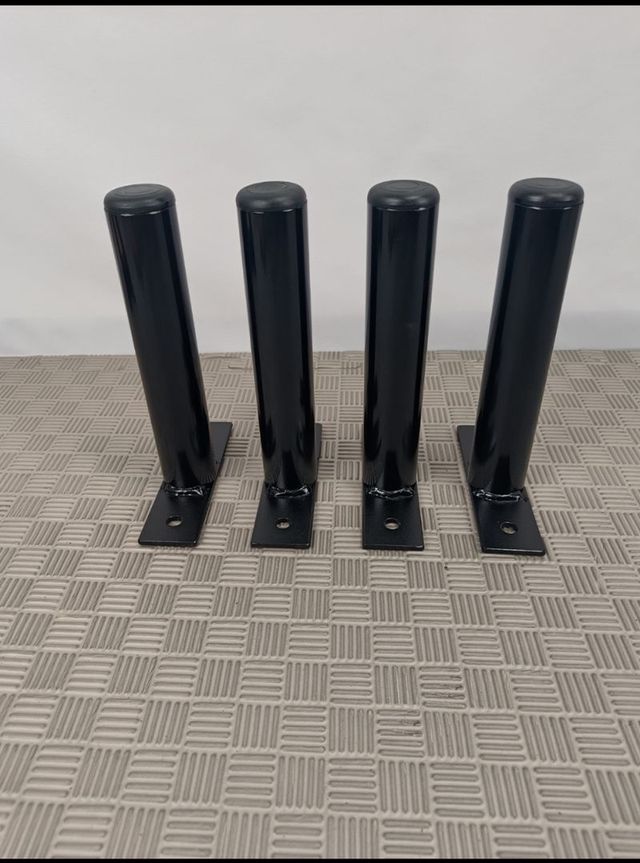 4 Soportes 20cm olimpicos bumpers