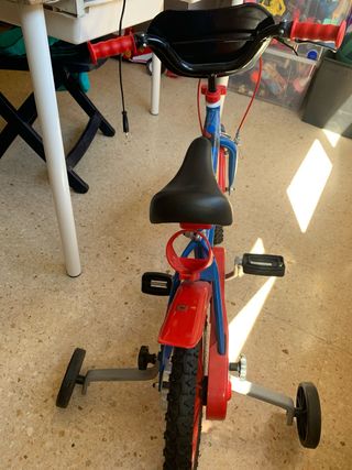 Bicicleta Spiderman 12" Niño