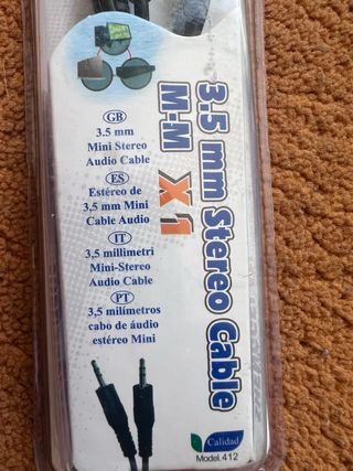 Cable estéreo 3.5mm Shenggelan - 1.5m