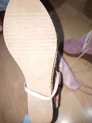 Botines rosa plataforma