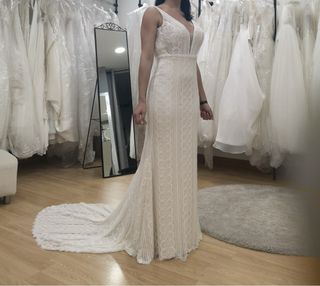 Vestido novia Rosa Clará Ibiza