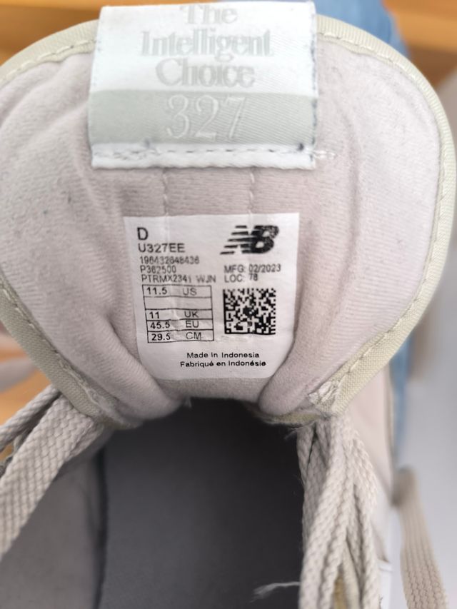 Zapatillas New Balance 327 Beige