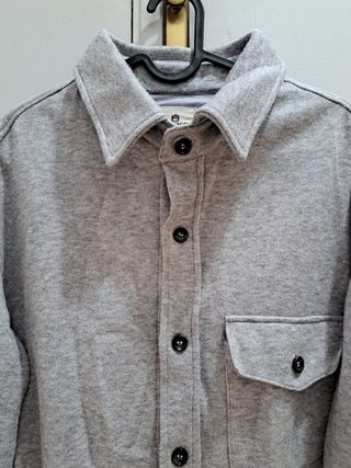 Man Winter Grey Coat - Abrigo Invierno Gris Hombre