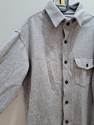 Man Winter Grey Coat - Abrigo Invierno Gris Hombre