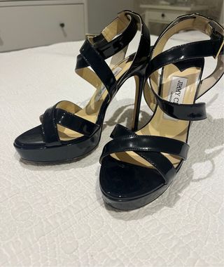 Jimmy Choo plataformas negras