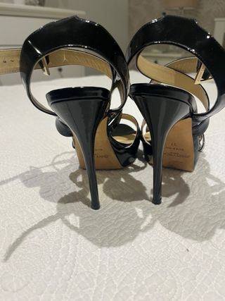 Jimmy Choo plataformas negras