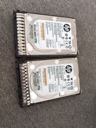 Disco duro 2x HP HDD 1TB 2.5" SATA
