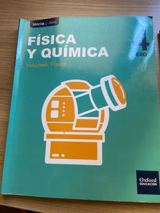 Inicia Física y Química 4.º ESO. Libro del alum...