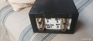 Conmutador 3 antenas - 1 salida(oferta 25€)