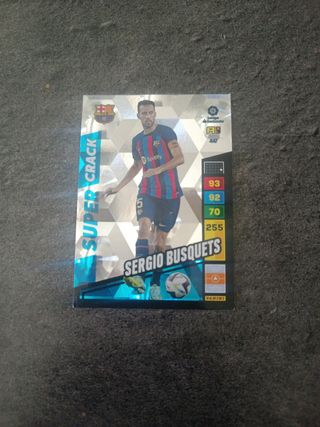 Sergio busquets supercrack 447 Adrenalyn 22-23