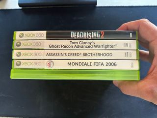 4 Juegos Xbox 360 Retro. 
