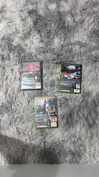 3 Juegos Xbox 360: Gears, Battlefield 3, Batman