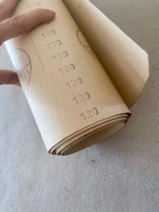 Carta Vetrata Grana 120