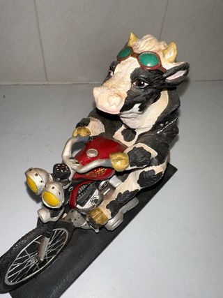 Figura Vaca en Moto