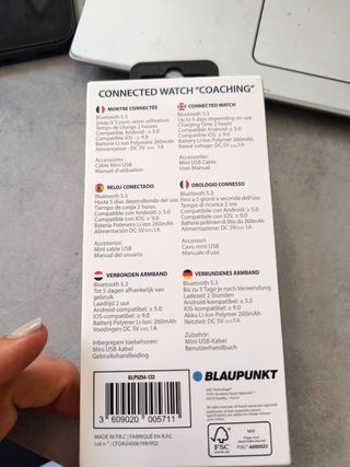 Smartwatch Blaupunkt Coaching