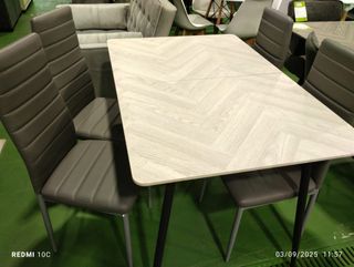 REBAJA!! MESA EXTENSIBLE+6 SILLAS+ENVIO 245€