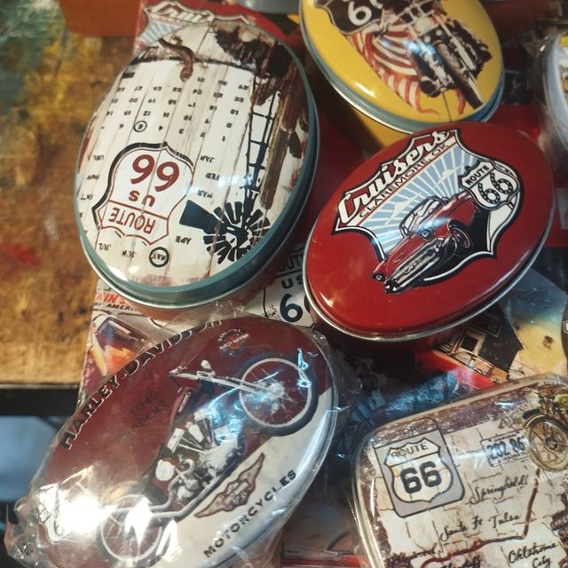 Scatolette vintage Route 66