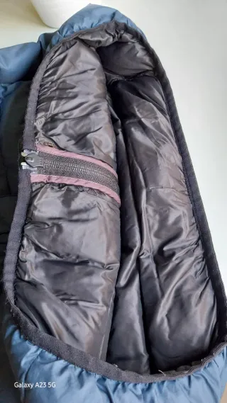 Plumífero ECOALF azul mujer