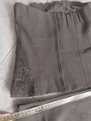 Traje fiesta marrón - Talla única