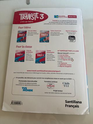 TRANSIT 3 Livre de l'éléve