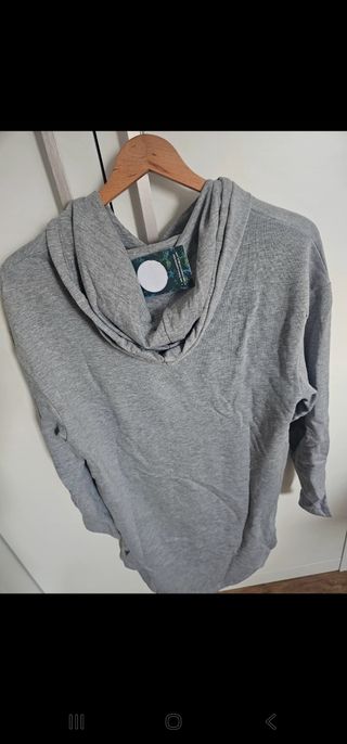 Sudadera Lois gris - Vestido capucha