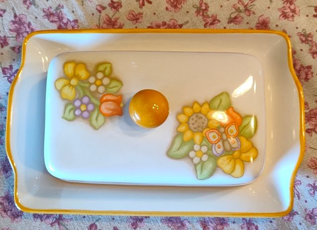 Porta burro Thun Country con fiori