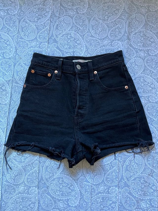 Shorts Levi's - Azul y Negro