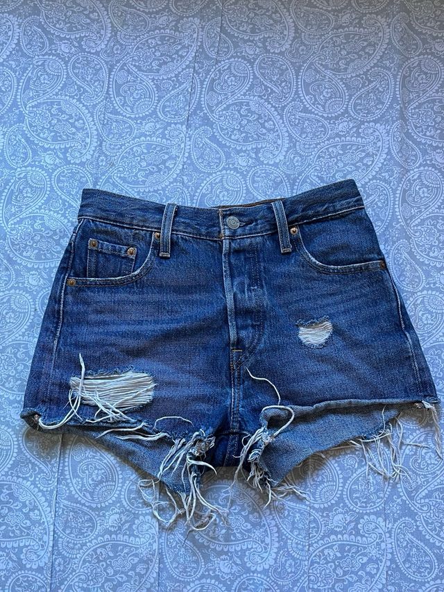 Shorts Levi's - Azul y Negro