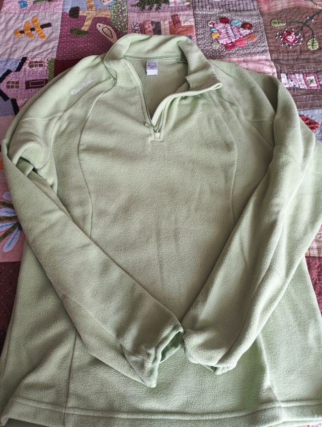 Sudadera polar verde M